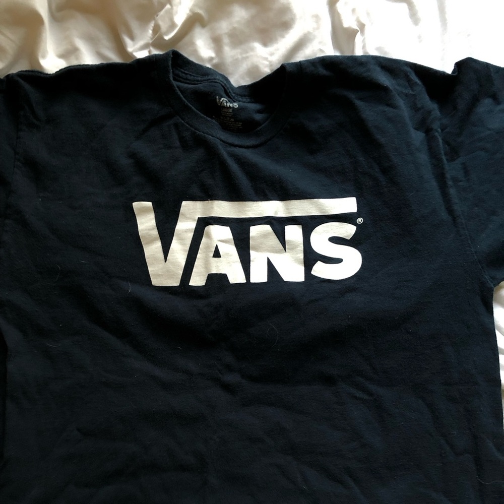 navy men’s vans shirt